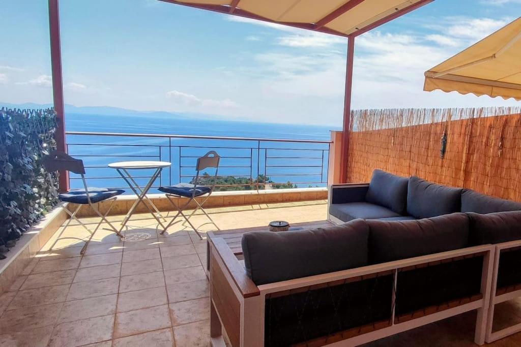 Simply Meraki Gytheian Apt With Panoramic Sea View Gythio Eksteriør billede